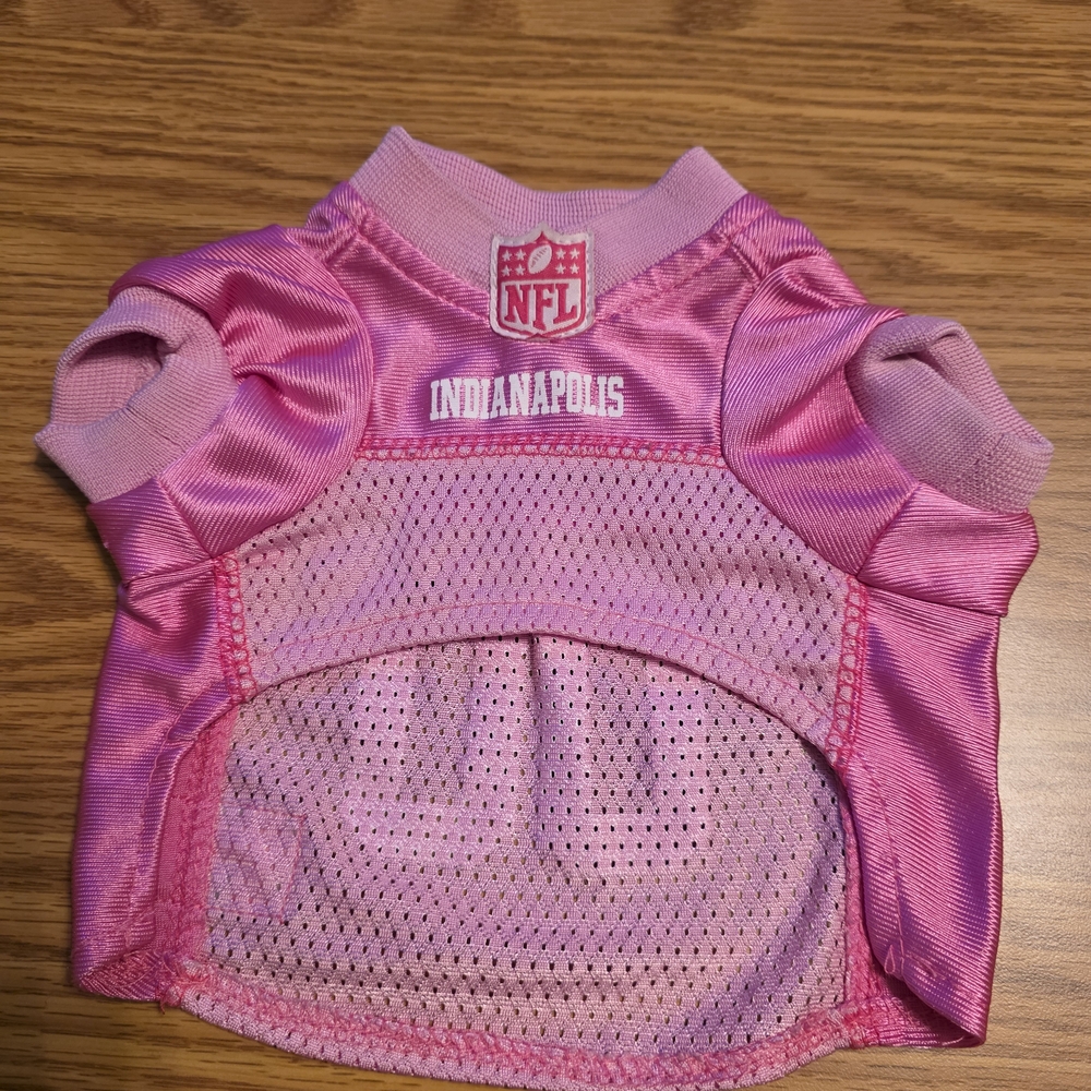 NFL Indianapolis Colts Pink Dog Jersey